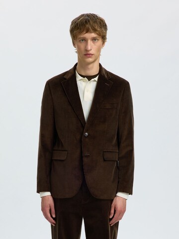 SELECTED Blazer in Braun: Vorderseite