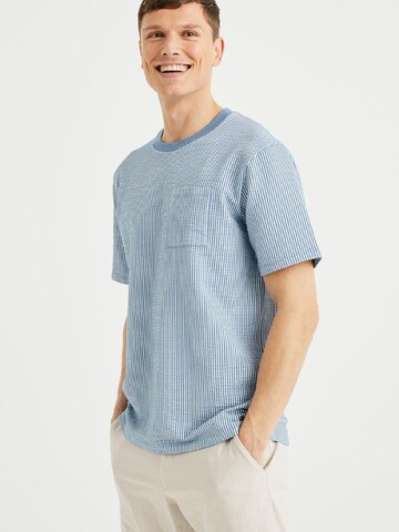 WE Fashion Shirt in Blue: front