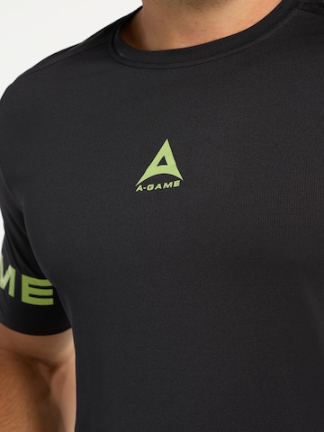 A-Game - Camiseta funcional en negro
