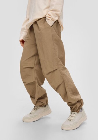 s.Oliver Loosefit Hose in Braun: Vorderseite