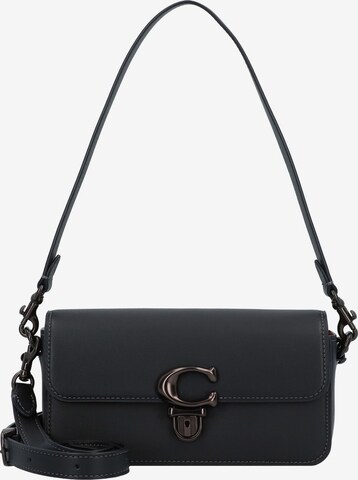 COACH - Mala de ombro 'Coach' em preto: frente