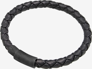 KUZZOI Armband Leder in Schwarz