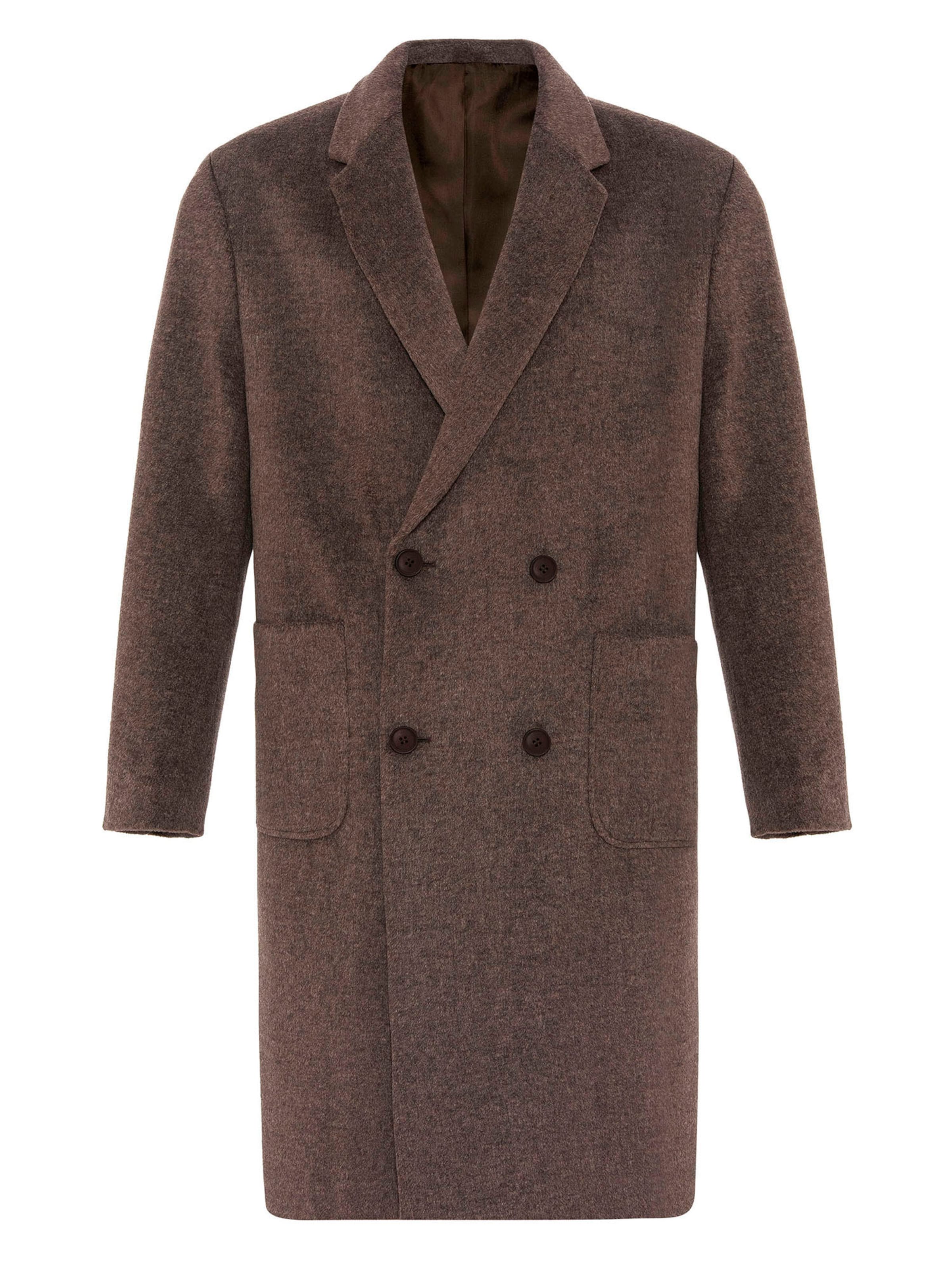 Antioch Ανοιξιάτικο και φθινοπωρινό παλτό σε καφέ: μπροστά