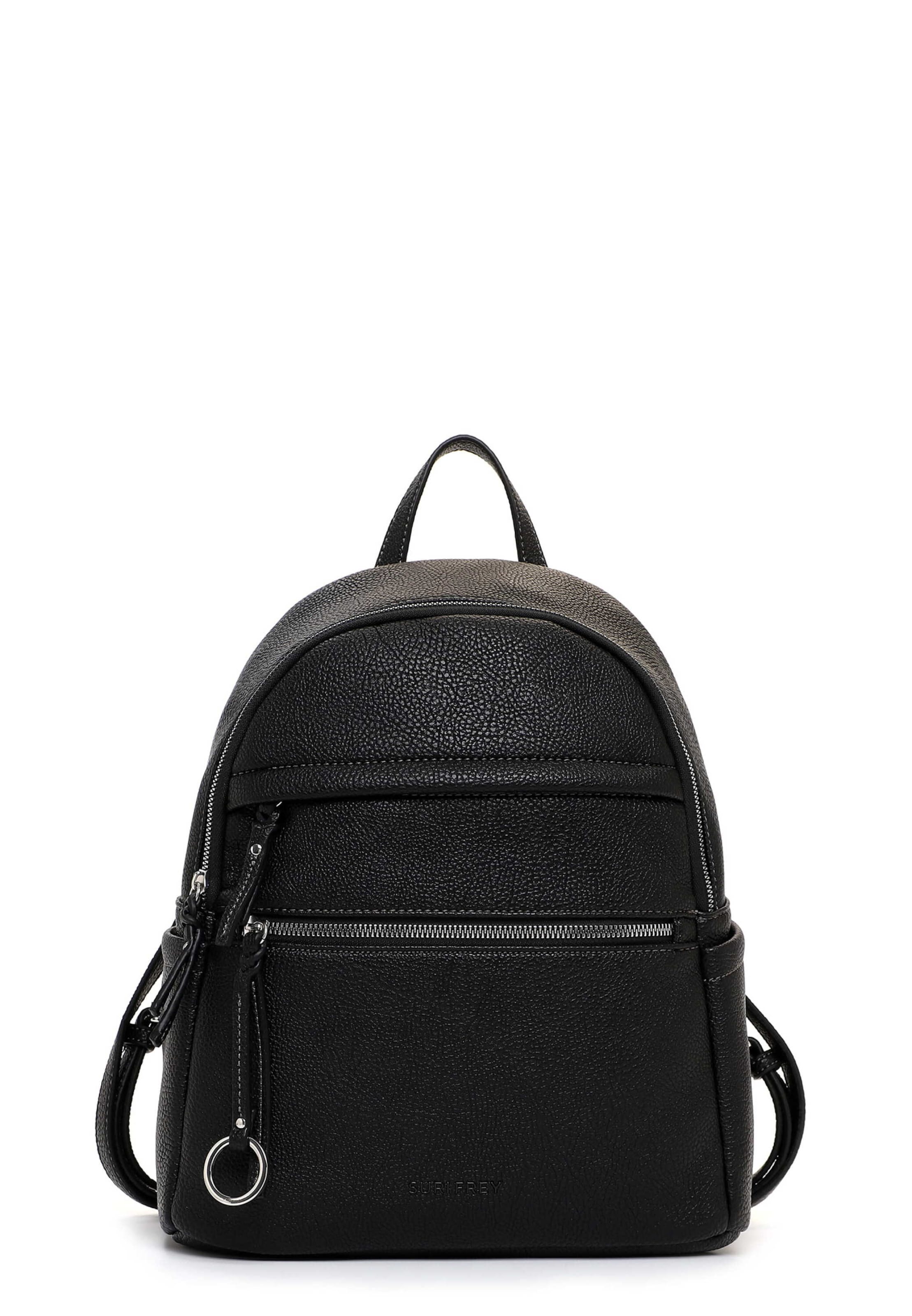 Suri Frey - Mochila 'Debby' en negro: frente