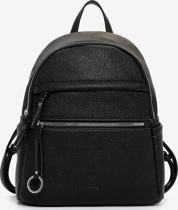 Suri Frey - Mochila 'Debby' en negro: frente