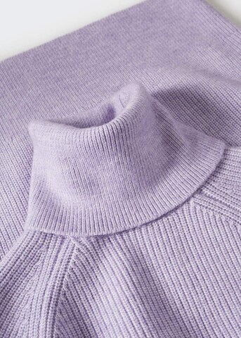 MANGO Sweter 'iliada' w kolorze fioletowy