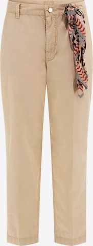 GUESS Chino trousers 'Candis' in Beige: front