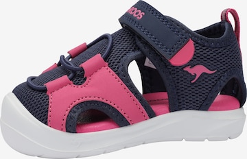 KangaROOS Sandals & Slippers in Blue: front