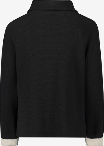 Betty Barclay Sweatshirt mit hohem Kragen in Schwarz