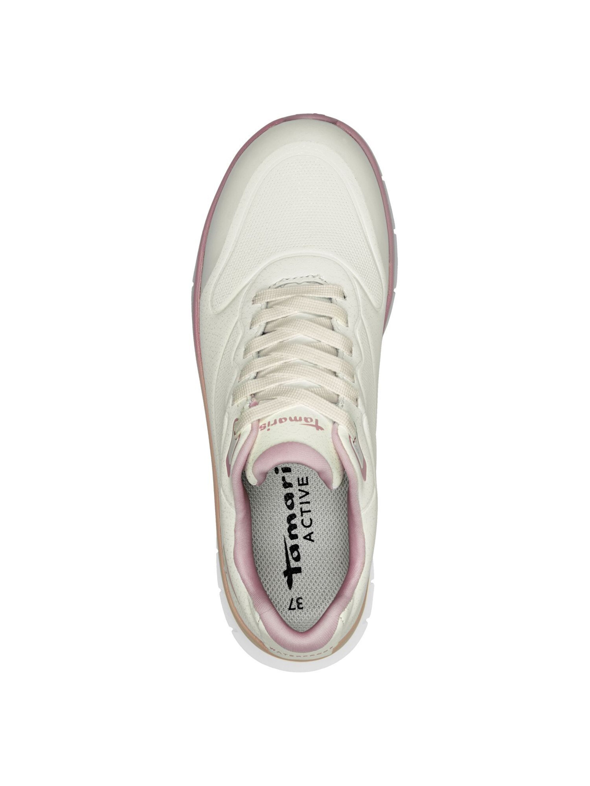 Tamaris Platform trainers in White