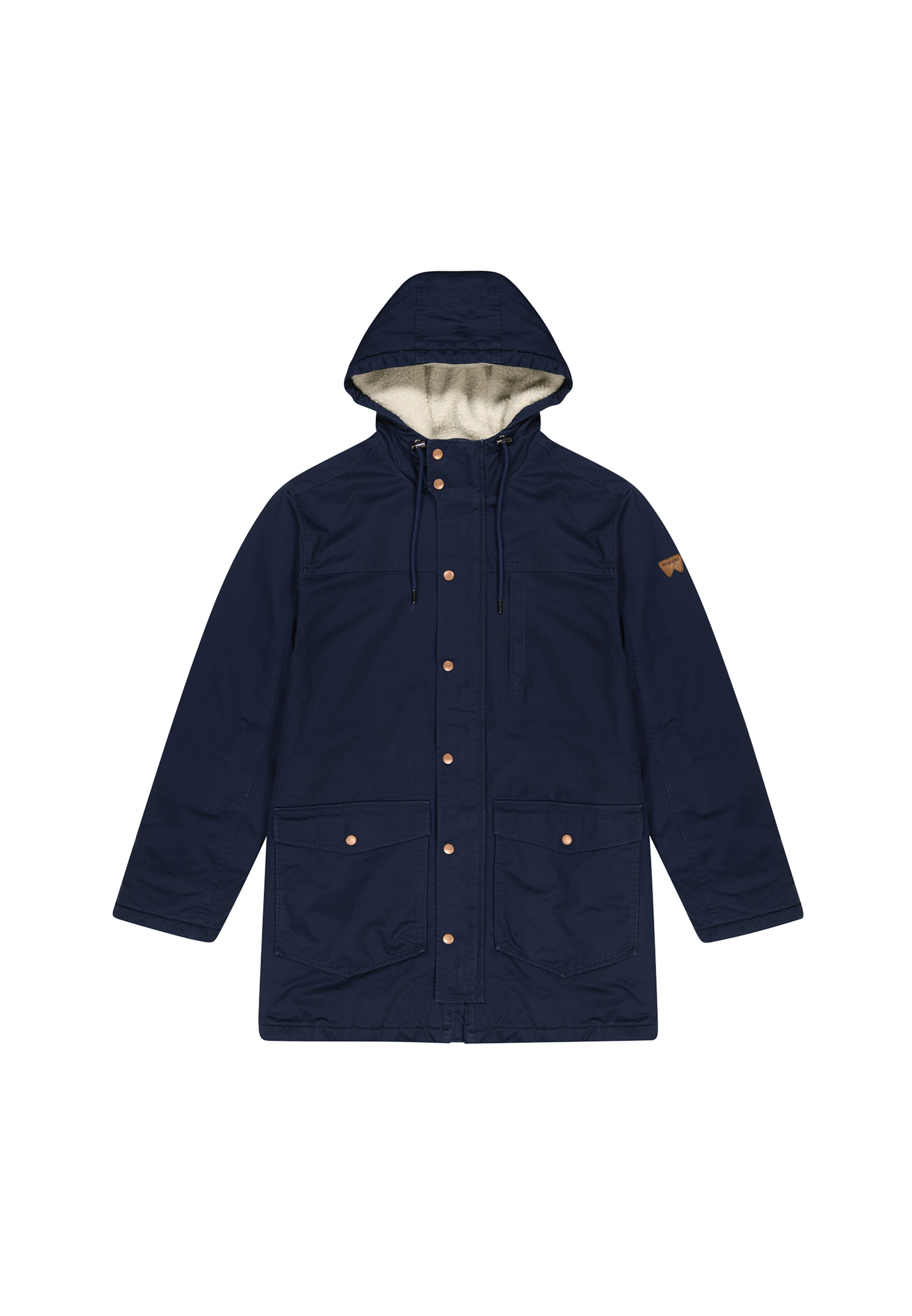 WRANGLER Winter Parka in Blue: front