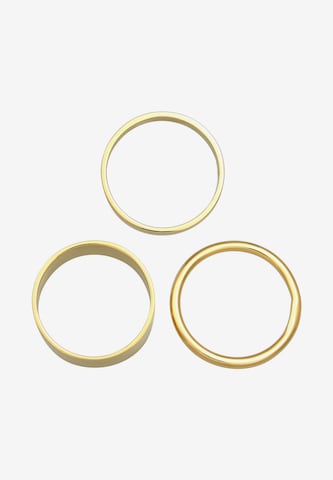 ELLI Ring Wide Ring 'Ring Set' in Gold
