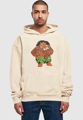 ABSOLUTE CULT Sweatshirt 'Moana - Maui' in Beige: front