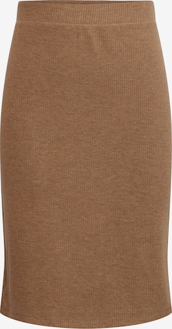 Pieces Tall Skirt 'NOPA' in Brown: front