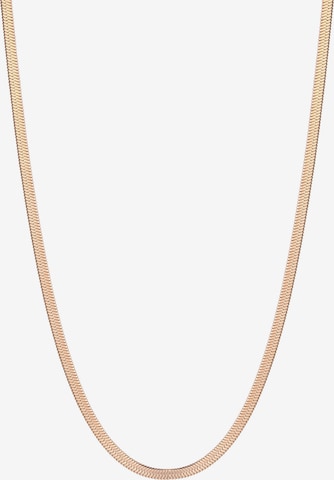 Hey Happiness - Cadena 'Snake' en oro: frente