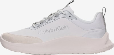 Calvin Klein Matalavartiset tennarit koossa 36 värissä hopea / valkoinen / villanvalkoinen, Tuotenäkymä
