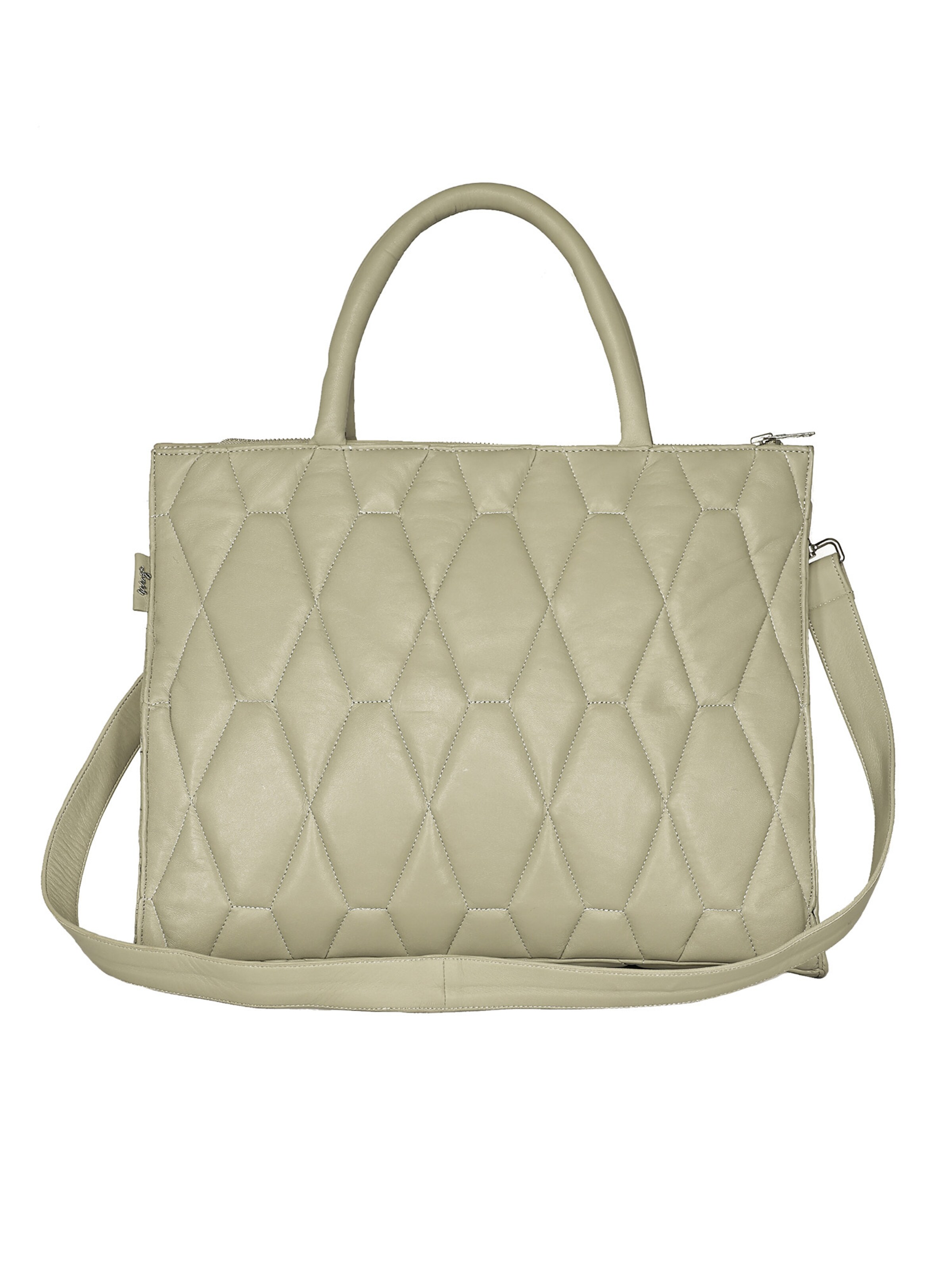 Maze Handtas in Groen: voorkant