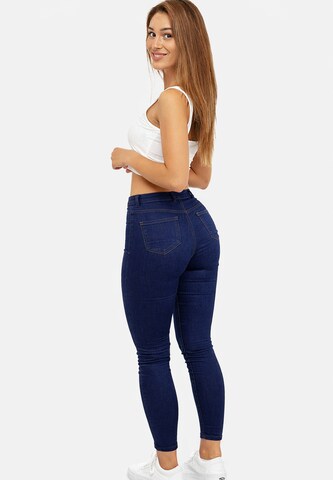 Elara Skinny Jeans in Blauw