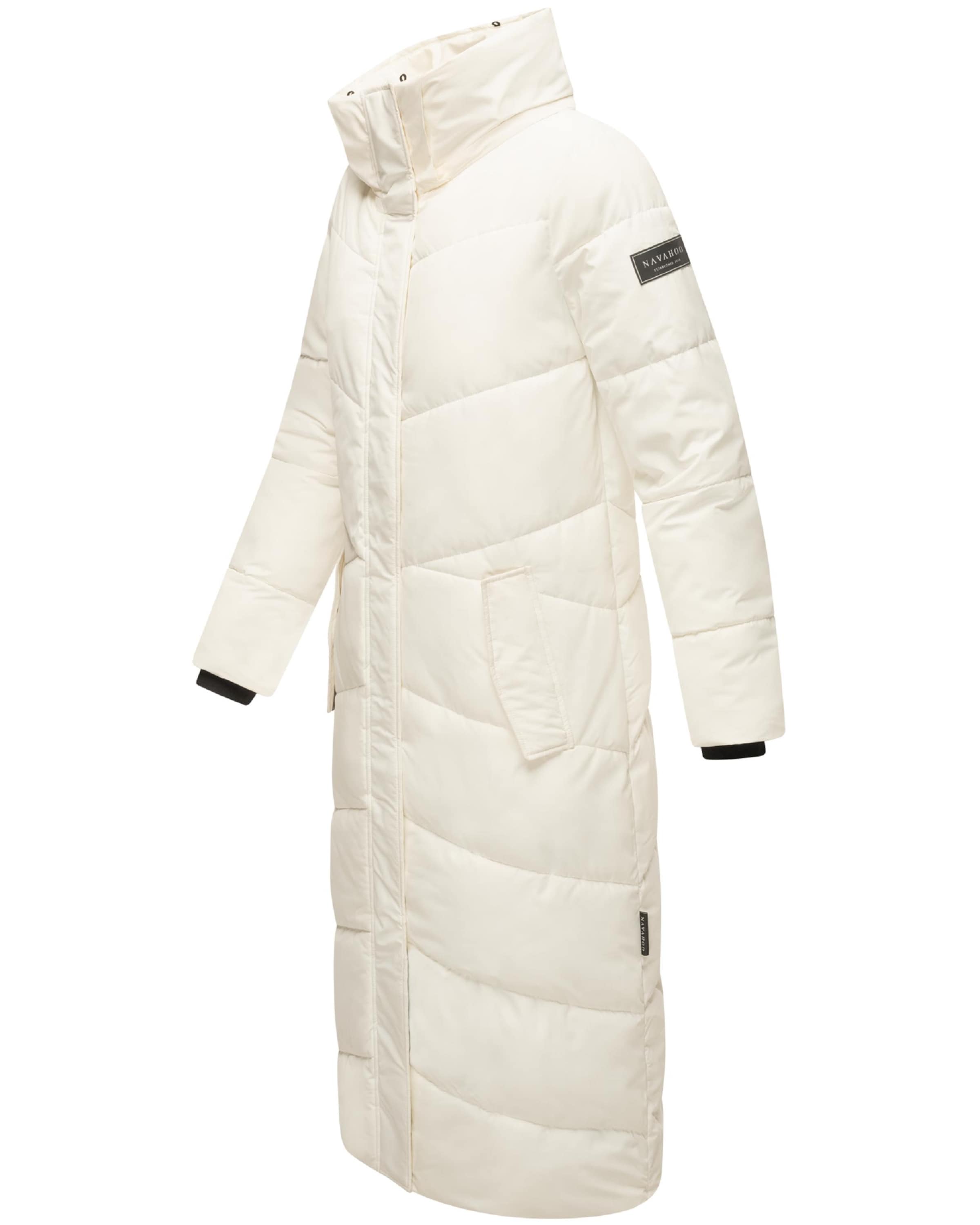 NAVAHOO Zimný kabát 'Hingucker XIV' - Biela