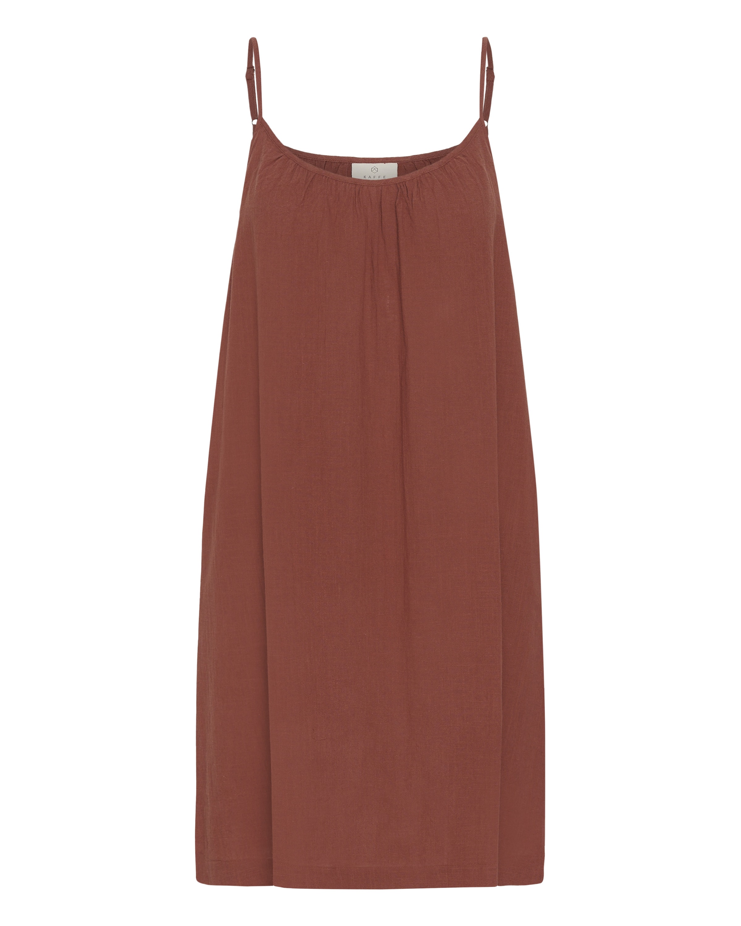 Kaffe Dress in Brown: front
