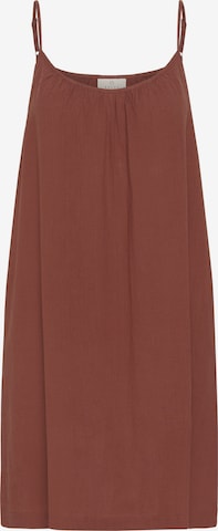 Kaffe Dress in Brown: front
