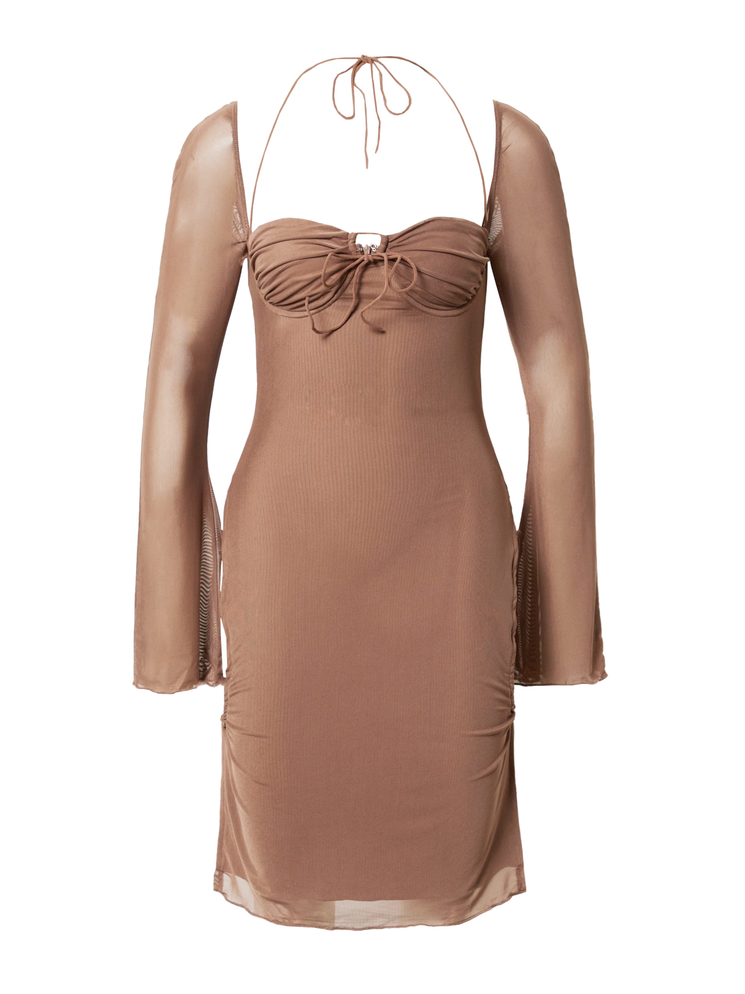 Edikted Рокля 'Allegra' в кафяво: отпред