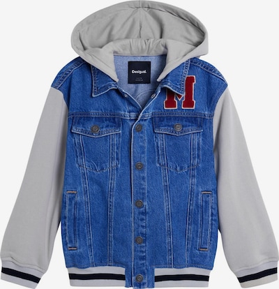 Desigual Välikausitakki 'Mickey Mouse' värissä sininen / harmaa / punainen, Tuotenäkymä