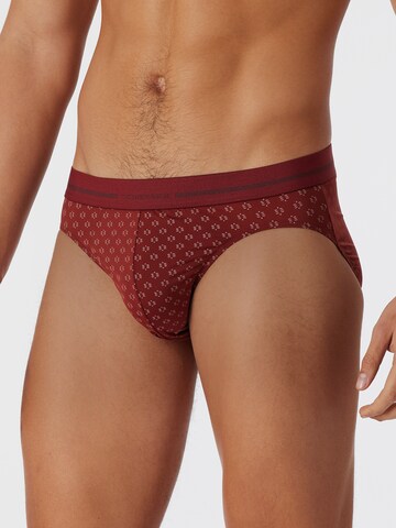 Slip ' Pure Micro ' SCHIESSER en rouge : devant