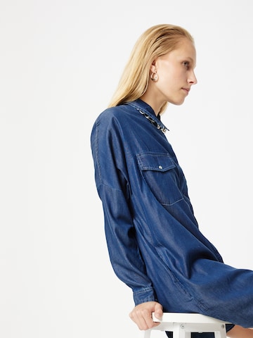 BIG STAR Shirt Dress 'CASANDRA' in Blue