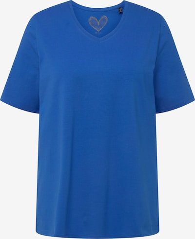Ulla Popken T-Shirt in blau, Produktansicht