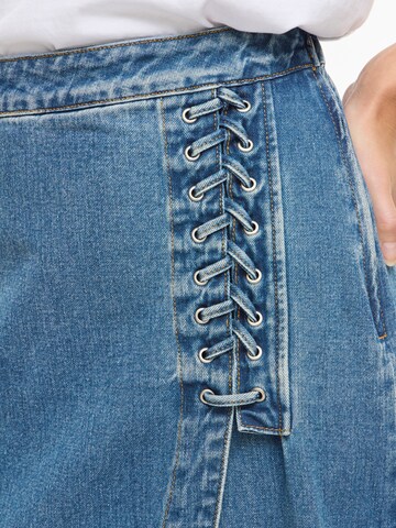 VILA Skirt 'VIGarcia' in Blue