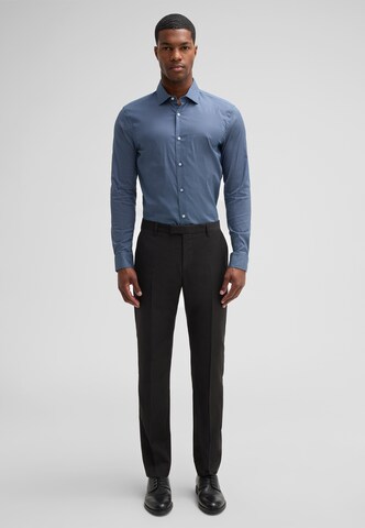 STRELLSON Slim fit Button Up Shirt 'Stan' in Blue