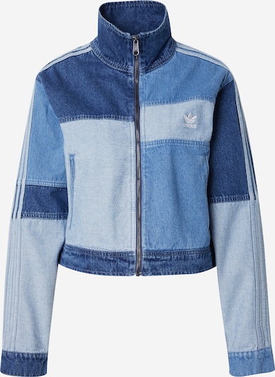 ADIDAS ORIGINALS Veste mi-saison 'Ksenia' en bleu / bleu clair / gris clair / blanc, Vue avec produit