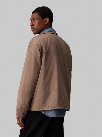 Veste mi-saison Calvin Klein Jeans en marron