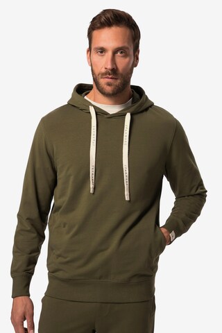 Sweat-shirt JP1880 en vert : devant