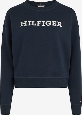 TOMMY HILFIGER Sweatshirt i blå: framsida