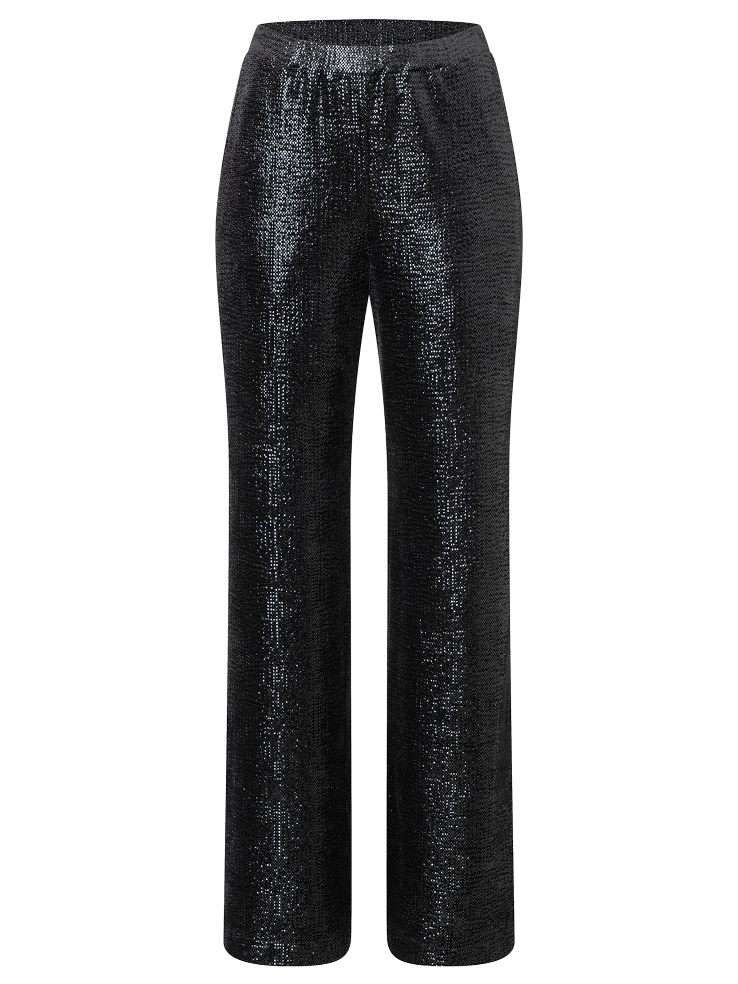 Ana Alcazar Regular Trousers 'Tajane' in Black: front