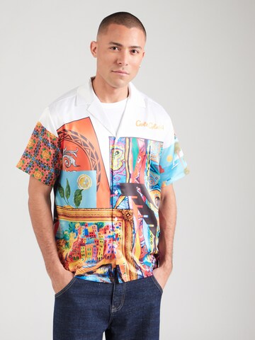 Carlo ColucciComfort Fit Košulja - bijela boja: prednji dio