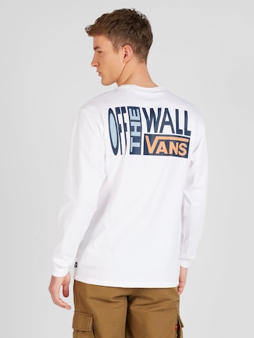 VANS - Camisa 'OFF THE WALL II' em branco: frente