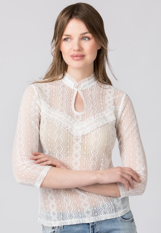 STOCKERPOINT Bluse 'Nediva' in Beige: Vorderseite