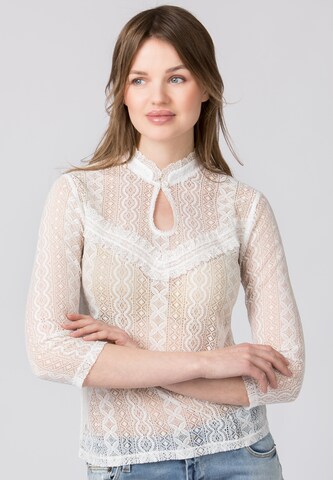 STOCKERPOINT Blouse 'Nediva' in Beige: voorkant