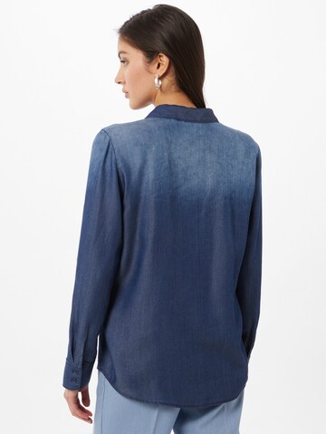 TOM TAILOR Bluse in Blau