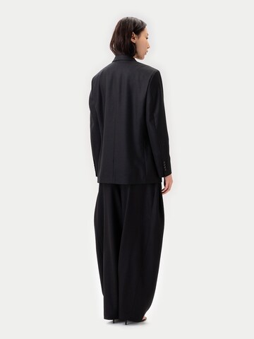 GOBI Cashmere Blazer 'Double-Breasted Cashmere Suit Blazer'‌‌‌‌ in Schwarz