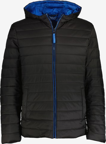 Veste mi-saison LERROS en noir : devant