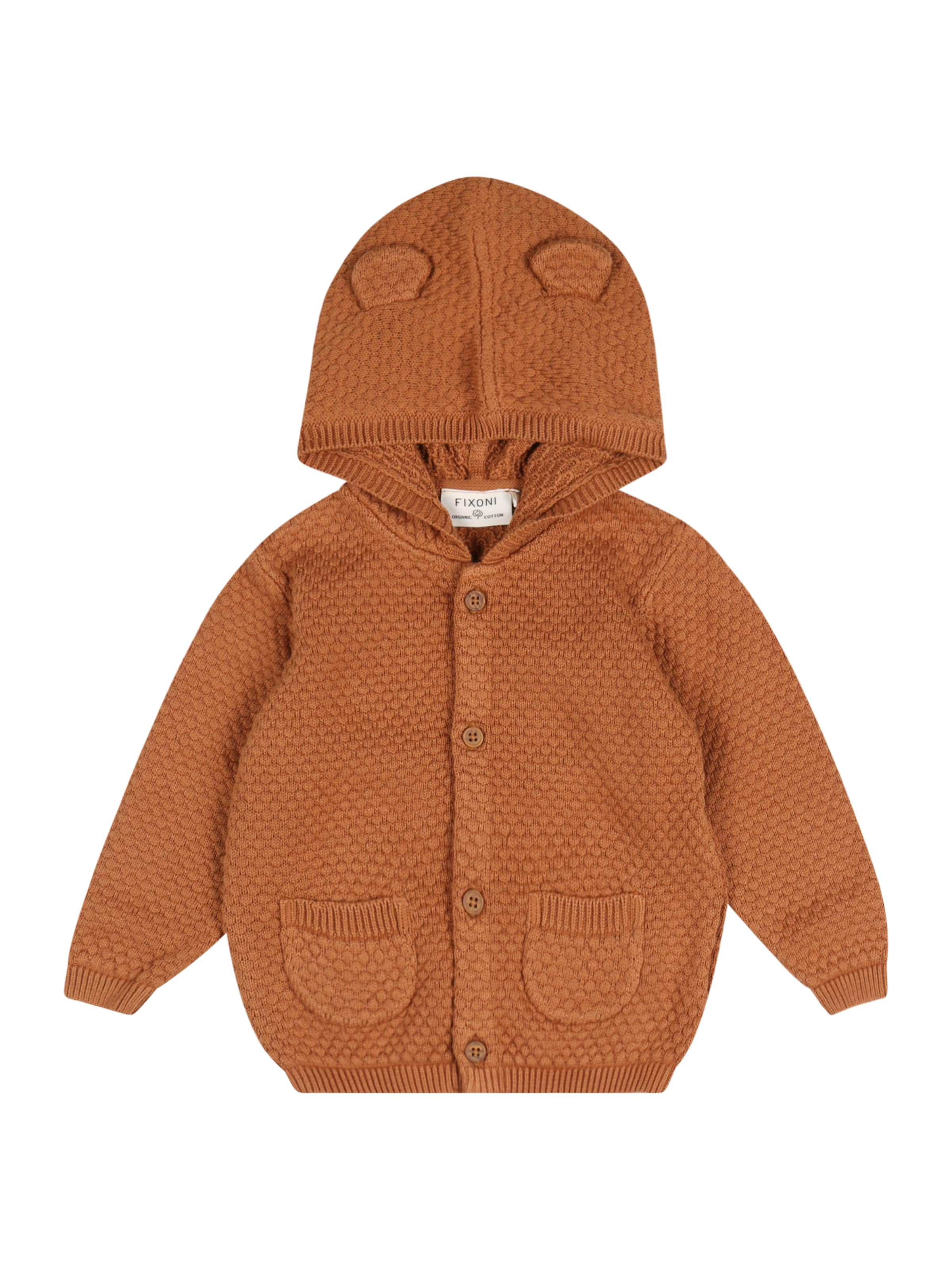 Cardigan Fixoni en marron : devant