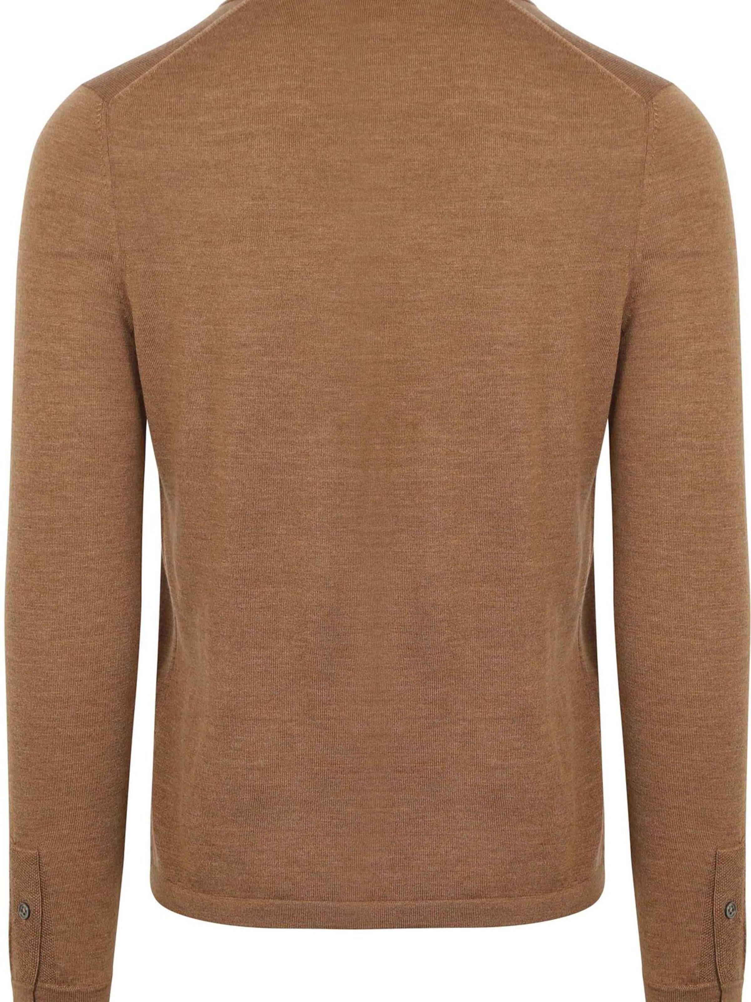 Suitable Slim fit Button Up Shirt in Brown