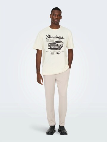 Only & Sons Póló 'ONSFORD' - fehér