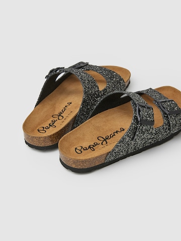 Pepe Jeans Mules 'OBAN ELECTRA' in Black