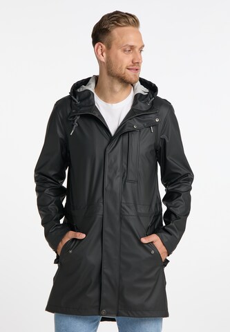 MO Weatherproof jacket in Black: front