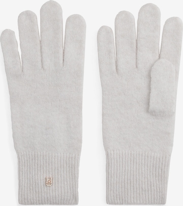 TOMMY HILFIGER Full finger gloves 'Chic' in Grey: front